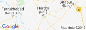 Hardoi map
